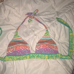 Victoria secret colorful triangle top